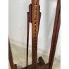 ANTICO CAVALLETTO DA PITTORE LEGNO DI NOCE ORIENTABILE PORTA QUADRO DIPINGERE