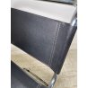 SEDIA VINTAGE METALLO CROMATO NERA Ludwig Mies Van Der Rohe MR10 CHAIR DESIGN