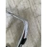 SEDIA VINTAGE METALLO CROMATO NERA Ludwig Mies Van Der Rohe MR10 CHAIR DESIGN