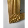 ANTICA GRANDE SPECCHIERA VASSOIO CORNICE DORATA 1700 SPECCHIO LEGNO FOGLIA ORO