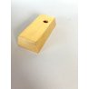 PORTAPENNE SINGOLO SCRIVANIA FORMA LINGOTTO ORO FERMACARTE GADGET VINTAGE