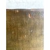 ANTICO GRANDE DIPINTO OLIO BATTAGLIA MARINA NOTTURNA VELIERI GALEONI FIAMME '600
