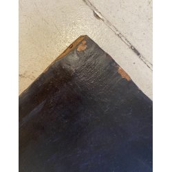 ANTICO GRANDE DIPINTO OLIO BATTAGLIA MARINA NOTTURNA VELIERI GALEONI FIAMME '600