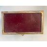 ANTICO SCRIGNO SCATOLA PORTAGIOIE CHIAVE METALLO ARGENTATO DECORO SBALZO 800/900