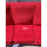 DIVANO a FAGIOLO ROSSO attr. Gigi Radice DESIGN 1960 ITALY VINTAGE SOFA 3 POSTI