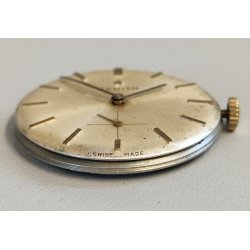 MOVIMENTO OROLOGIO POLSO Zenith cal. 40T anni 60 WRIST WATCH dial ø 31 WORKING