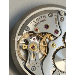 MOVIMENTO OROLOGIO POLSO Zenith cal. 40T anni 60 WRIST WATCH dial ø 31 WORKING