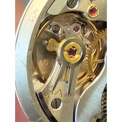 MOVIMENTO OROLOGIO POLSO Zenith cal. 40T anni 60 WRIST WATCH dial ø 31 WORKING