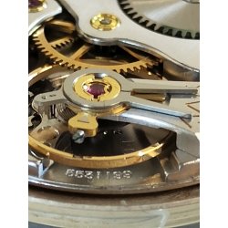 MOVIMENTO OROLOGIO POLSO Zenith cal. 40T anni 60 WRIST WATCH dial ø 31 WORKING