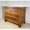 ANTICO COMÒ CAPPUCCINO LEGNO NOCE 4 CASSETTI 1800 PIEMONTESE CASSETTONE