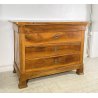 ANTICO COMÒ CAPPUCCINO LEGNO NOCE 4 CASSETTI 1800 PIEMONTESE CASSETTONE