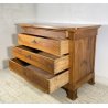 ANTICO COMÒ CAPPUCCINO LEGNO NOCE 4 CASSETTI 1800 PIEMONTESE CASSETTONE