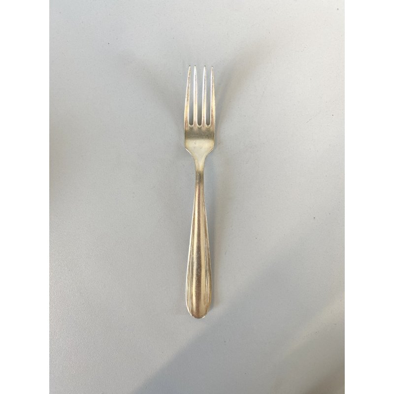 LOTTO n° 4 FORCHETTINA ALPACCA ARGENTATA DESIGN F.lli Calderoni  ANNI '30/'40