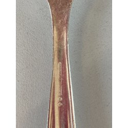 LOTTO n° 4 FORCHETTINA ALPACCA ARGENTATA DESIGN F.lli Calderoni  ANNI '30/'40