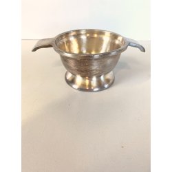 COPPETTA ALPACCA ARGENTATA F.lli Calderoni DESIGN Giò Ponti n° "2" ANNI '50