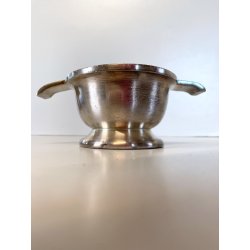 COPPETTA ALPACCA ARGENTATA F.lli Calderoni DESIGN Giò Ponti n° "2" ANNI '50