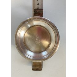 COPPETTA ALPACCA ARGENTATA F.lli Calderoni DESIGN Giò Ponti n° "2" ANNI '50