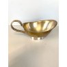 SALSIERA ALPACCA ARGENTATA F.lli Calderoni DESIGN Giò Ponti ANNI '50