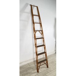 SCALA DESIGN ATTR. Franco Albini ANNI 50 LEGNO MADE IN ITALY STAIR VINTAGE EPOCA