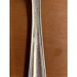 POSATE VINTAGE Calderoni F.lli 24 Pers 120 pz. ALPACCA ARGENTATO 100/30 ART DECò