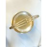 CESTINO FRUTTA ø 21cm ALZATA DESIGN Gio Ponti Krupp MILANO ALPACCA ARGENTATA '30