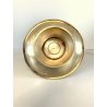CESTINO FRUTTA ø 21cm ALZATA DESIGN Gio Ponti Krupp MILANO ALPACCA ARGENTATA '30