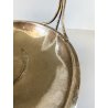 CESTINO FRUTTA ø 21cm ALZATA DESIGN Gio Ponti Krupp MILANO ALPACCA ARGENTATA '30