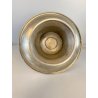 CESTINO FRUTTA ø 25cm ALZATA DESIGN Gio Ponti Krupp MILANO ALPACCA ARGENTATA '30