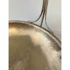 CESTINO FRUTTA ø 25cm ALZATA DESIGN Gio Ponti Krupp MILANO ALPACCA ARGENTATA '30