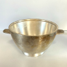 COPPA BOWL DESIGN Giò Ponti PER F.lli Calderoni ALPACCA ARGENTATA ART DECò '30