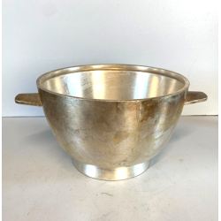COPPA BOWL DESIGN Giò Ponti PER F.lli Calderoni ALPACCA ARGENTATA ART DECò '30