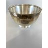 COPPA BOWL DESIGN Giò Ponti PER F.lli Calderoni ALPACCA ARGENTATA ART DECò '30