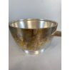 COPPA BOWL DESIGN Giò Ponti PER F.lli Calderoni ALPACCA ARGENTATA ART DECò '30