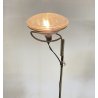LAMPADA DA TERRA FLOS TOIO NERO ACHILLE CASTIGLIONI PIANTANA DESIGN ANNI 70 LAMP