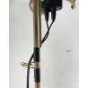 LAMPADA DA TERRA FLOS TOIO NERO ACHILLE CASTIGLIONI PIANTANA DESIGN ANNI 70 LAMP