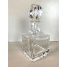 BOTTIGLIA CUBO DECANTER CRISTALLO Colle VINTAGE DESIGN Whisky Cognac LIQUORE '70