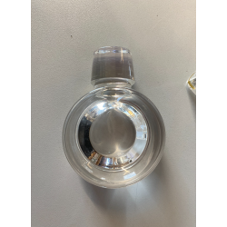 BOTTIGLIA CUBO DECANTER CRISTALLO Colle VINTAGE DESIGN Whisky Cognac LIQUORE '70