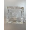 BOTTIGLIA CUBO DECANTER CRISTALLO Colle VINTAGE DESIGN Whisky Cognac LIQUORE '70