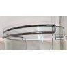TAVOLO PRANZO VETRO OVALE anni 70 DESIGN ATTR. Gallotti & Radice TABLE GLASS