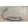 TAVOLO PRANZO VETRO OVALE anni 70 DESIGN ATTR. Gallotti & Radice TABLE GLASS