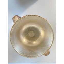 COPPA BOWL F.lli Calderoni DESIGN Giò Ponti ALPACCA ARGENTATA n°6 ART DECO '30