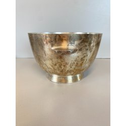 COPPA BOWL F.lli Calderoni DESIGN Giò Ponti ALPACCA ARGENTATA n°6 ART DECO '30
