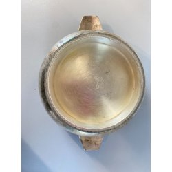 COPPA BOWL F.lli Calderoni DESIGN Giò Ponti ALPACCA ARGENTATA n°6 ART DECO '30