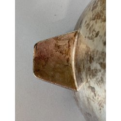 COPPA BOWL F.lli Calderoni DESIGN Giò Ponti ALPACCA ARGENTATA n°6 ART DECO '30
