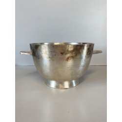 BOWL COPPA F.lli Calderoni DESIGN Giò Ponti ALPACCA ARGENTATA n°6 ART DECO '30