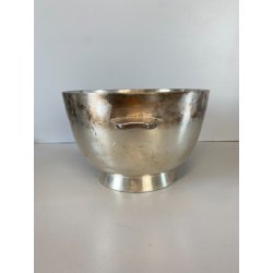 BOWL COPPA F.lli Calderoni DESIGN Giò Ponti ALPACCA ARGENTATA n°6 ART DECO '30