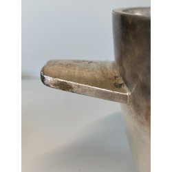 BOWL COPPA F.lli Calderoni DESIGN Giò Ponti ALPACCA ARGENTATA n°6 ART DECO '30