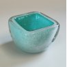 VASO PULEGOSO VERDE vetro sommerso Murano Venini ANNI 40 design Carlo Scarpa