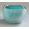 VASO PULEGOSO VERDE vetro sommerso Murano Venini ANNI 40 design Carlo Scarpa
