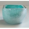 VASO PULEGOSO VERDE vetro sommerso Murano Venini ANNI 40 design Carlo Scarpa